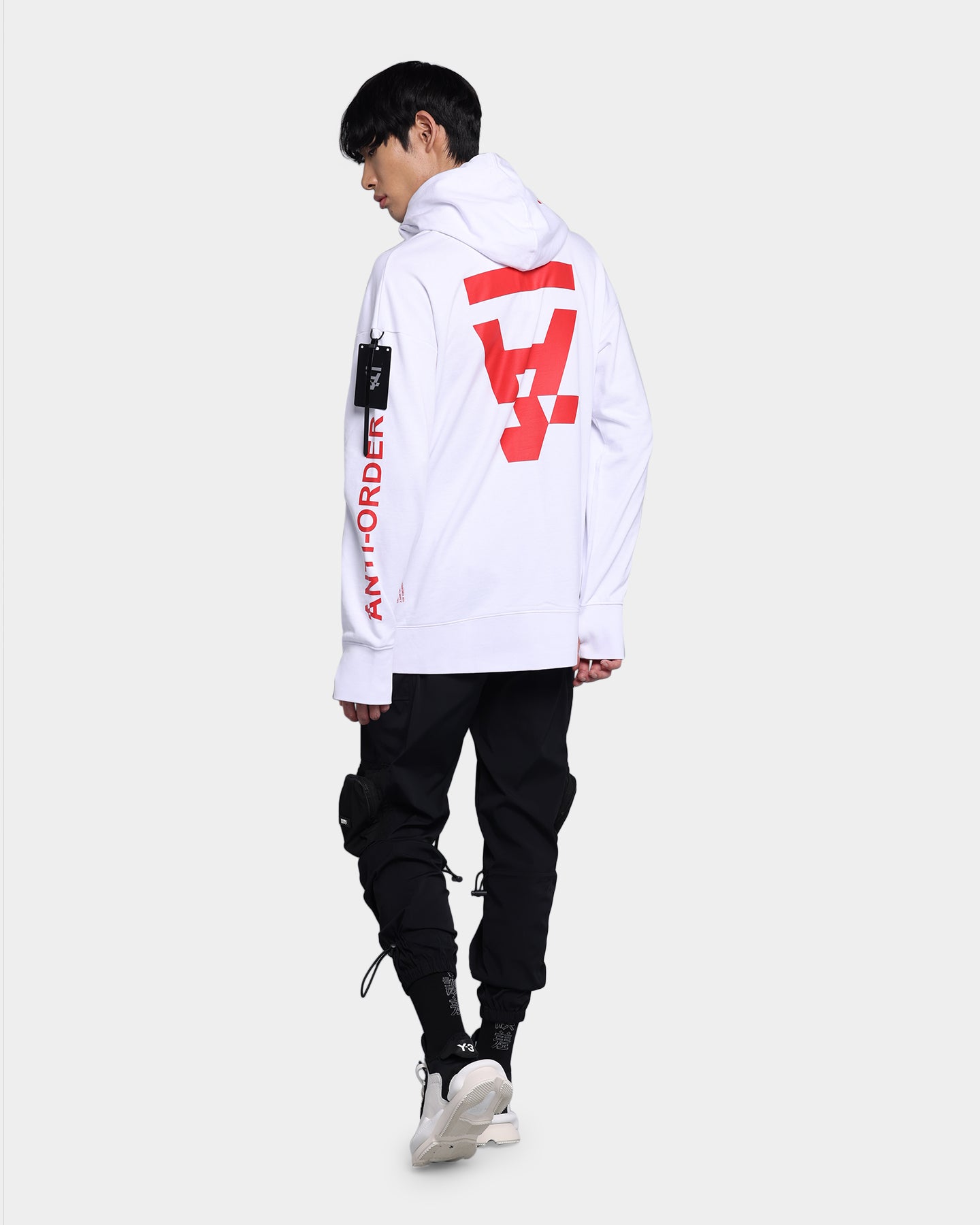The Anti Order A10 Hyphen Hoodie White/Red、mySite、zt4zffjzw