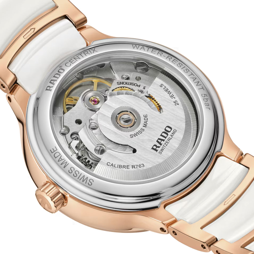 Centrix Automatic Diamonds 35mm - White on Bracelet、mySite、botmansion