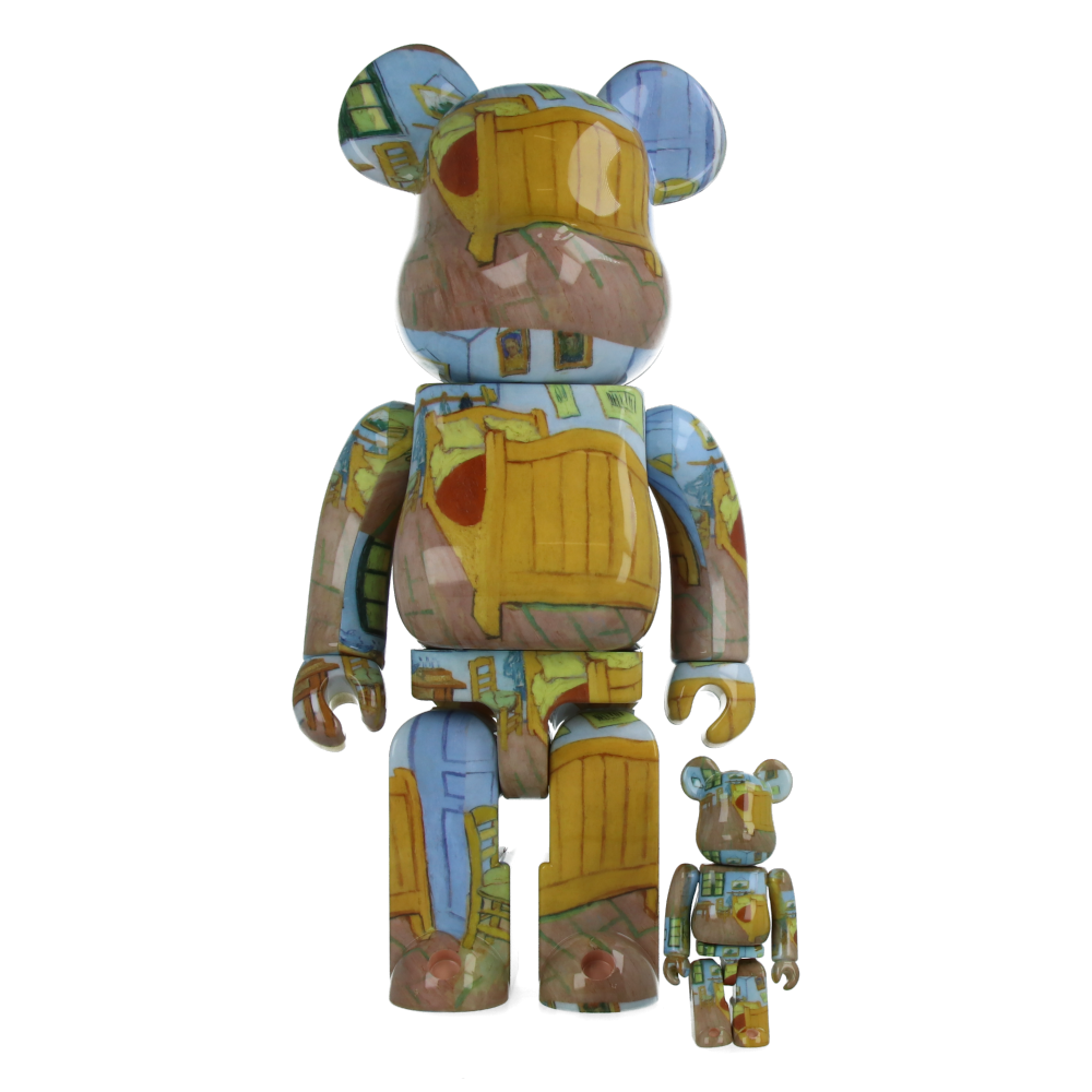  400% + 100% Bearbrick Van Gogh The Bedroom、mySite、greenlandpopulation