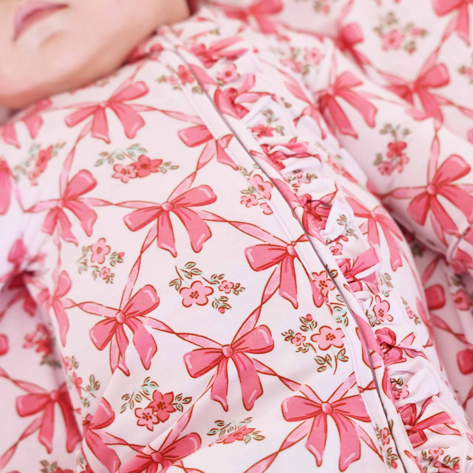  Bow Besties Ruffle Zipper Footie、mySite、layawaytickets