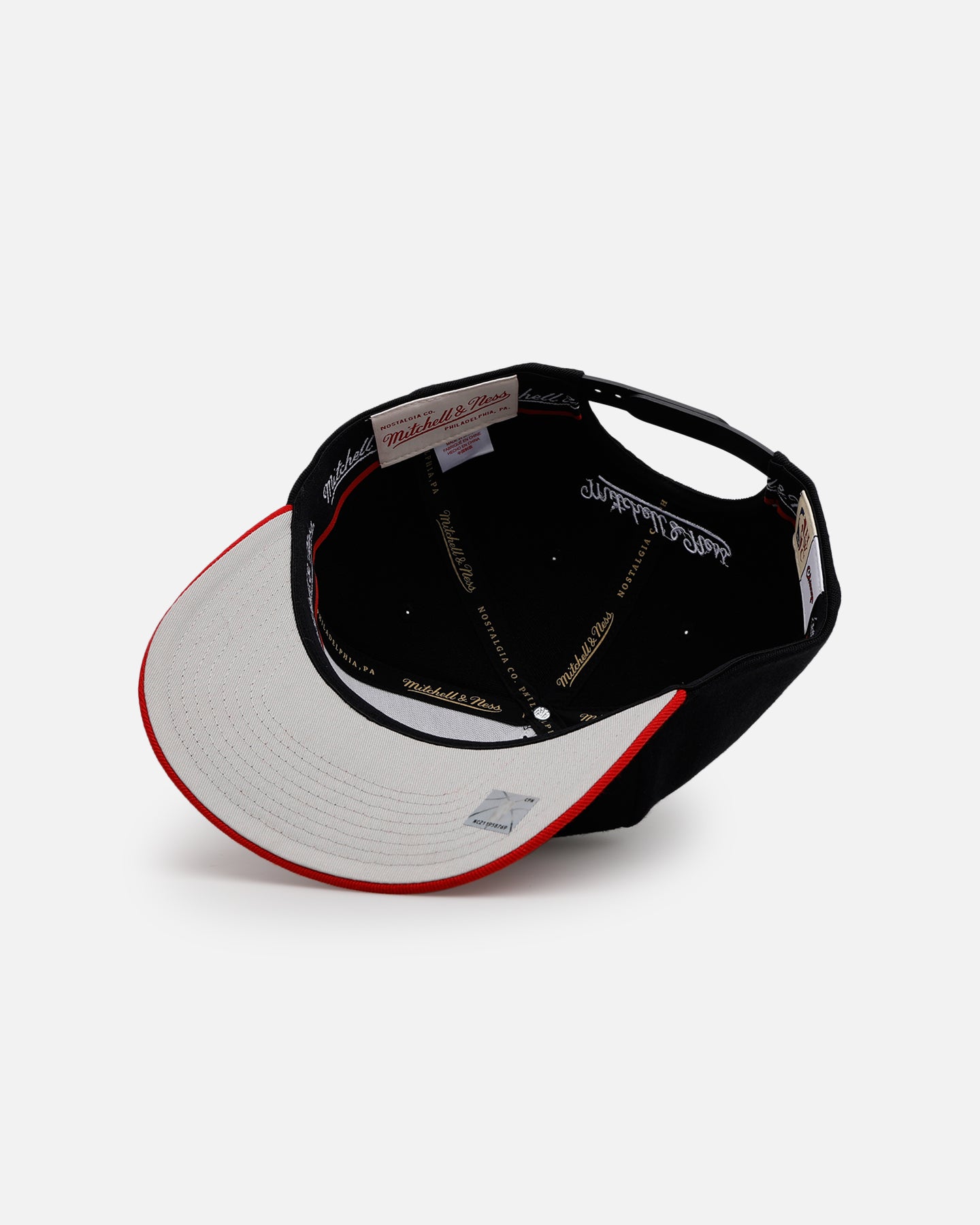 Mitchell & Ness Chicago Bulls 'NBA Elite Finals' MVP Snapback Black/Red、mySite、zt4zffjzw