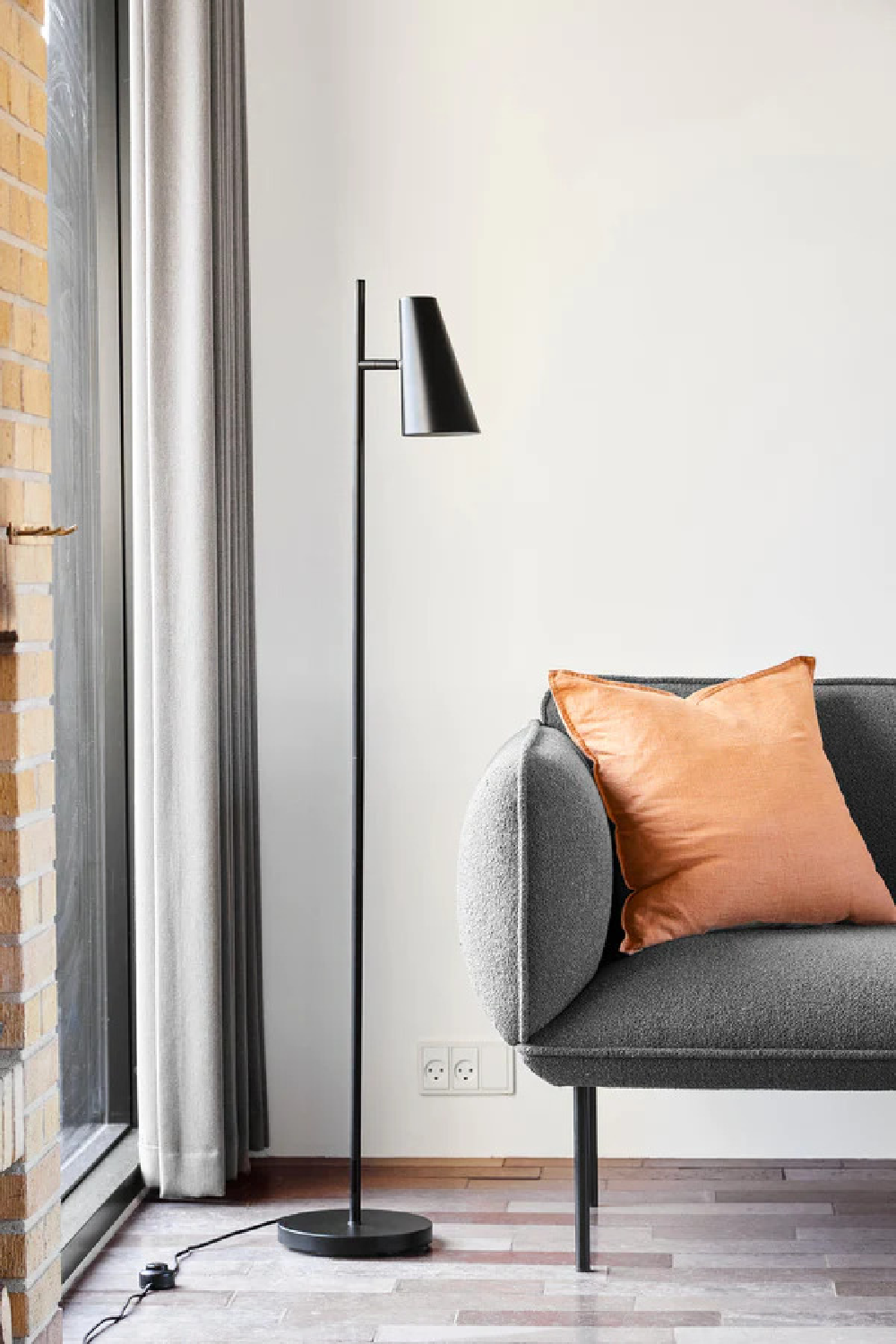 Conical Minimalist Floor Lamp | WOUD Cono、mySite、neckold