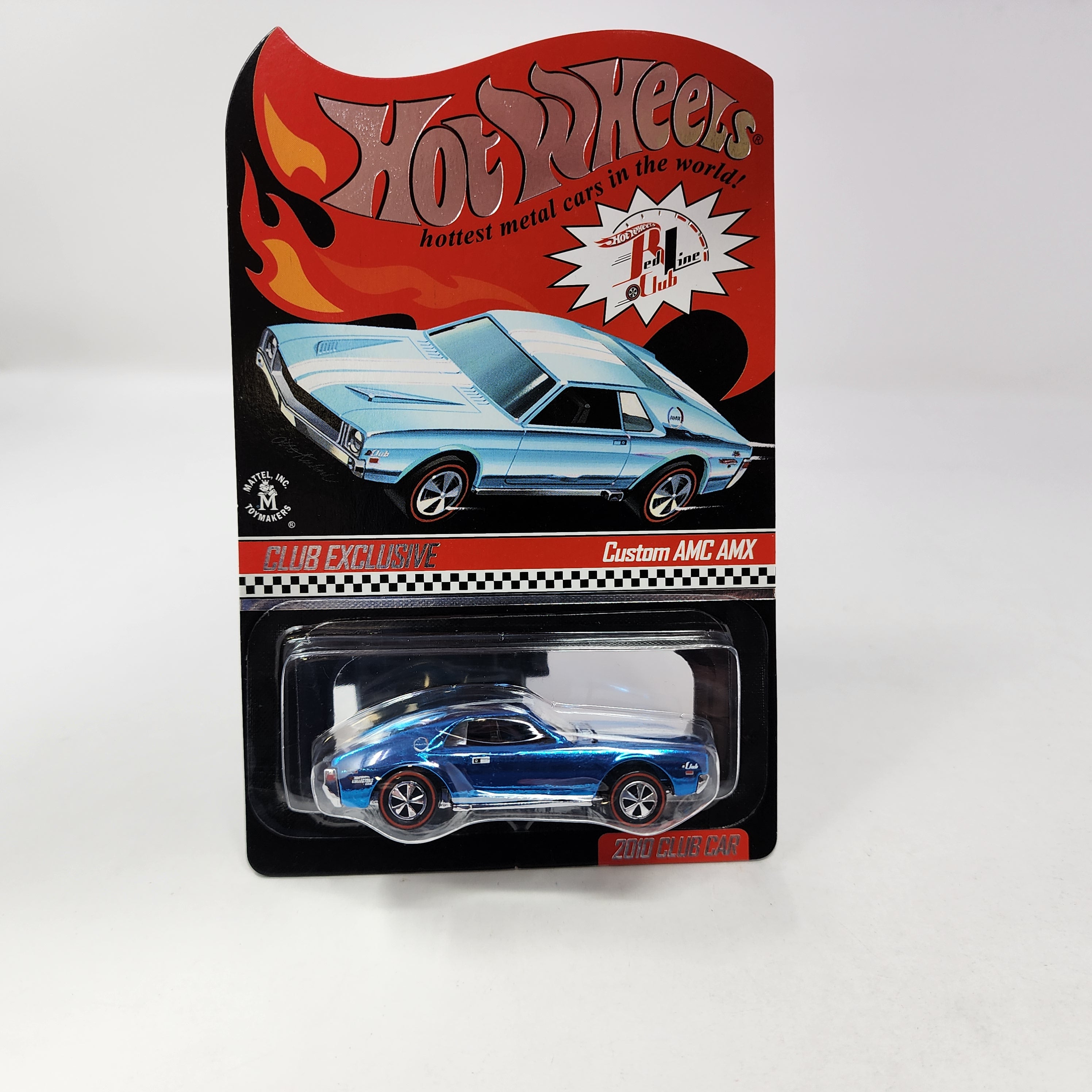 Custom AMC AMX Blue * Hot Wheels Red Line Club RLC Exclusive、mySite、hgirdovlk