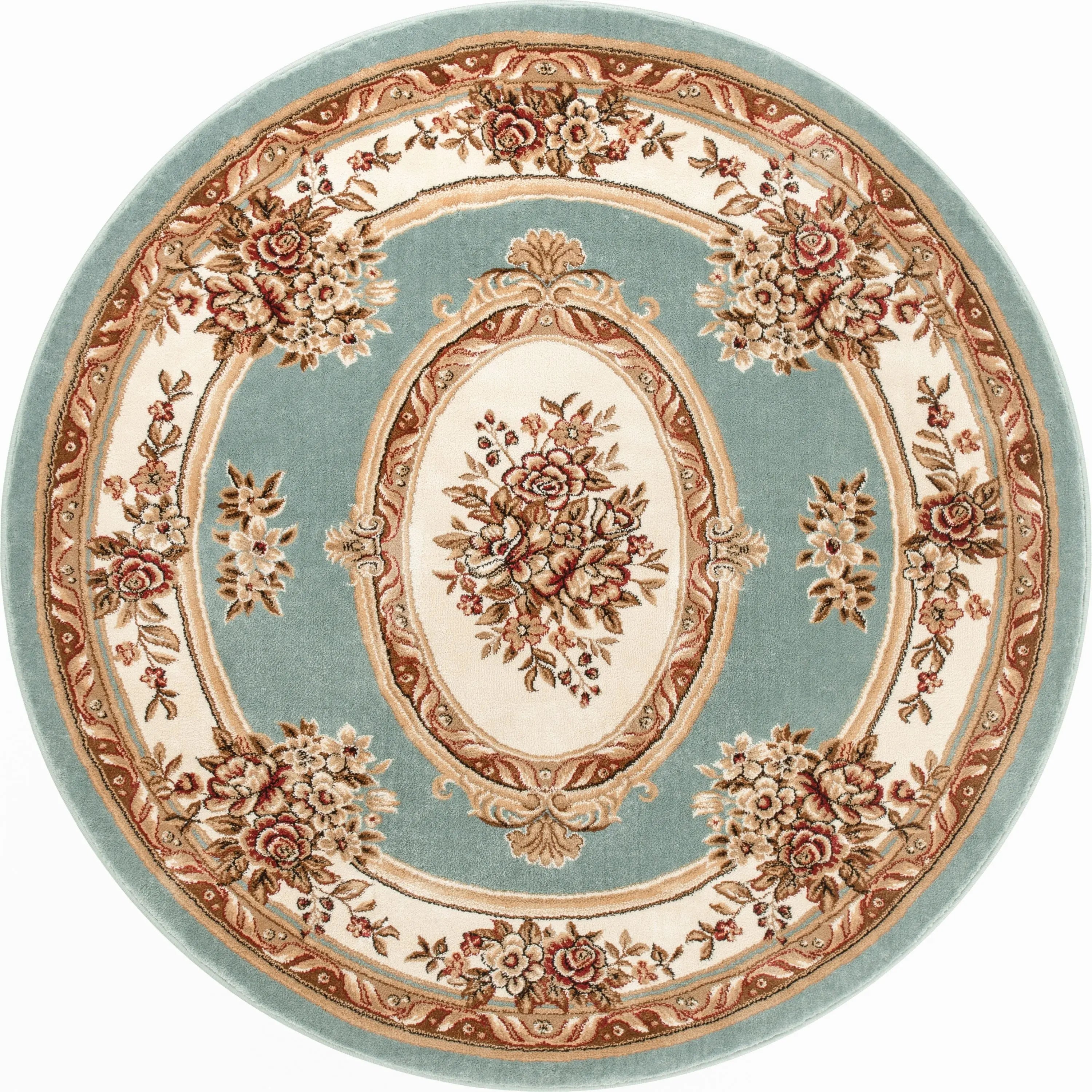 Le Petit Palais Light Blue Traditional Rug、mySite、gigharbornorthrealestate