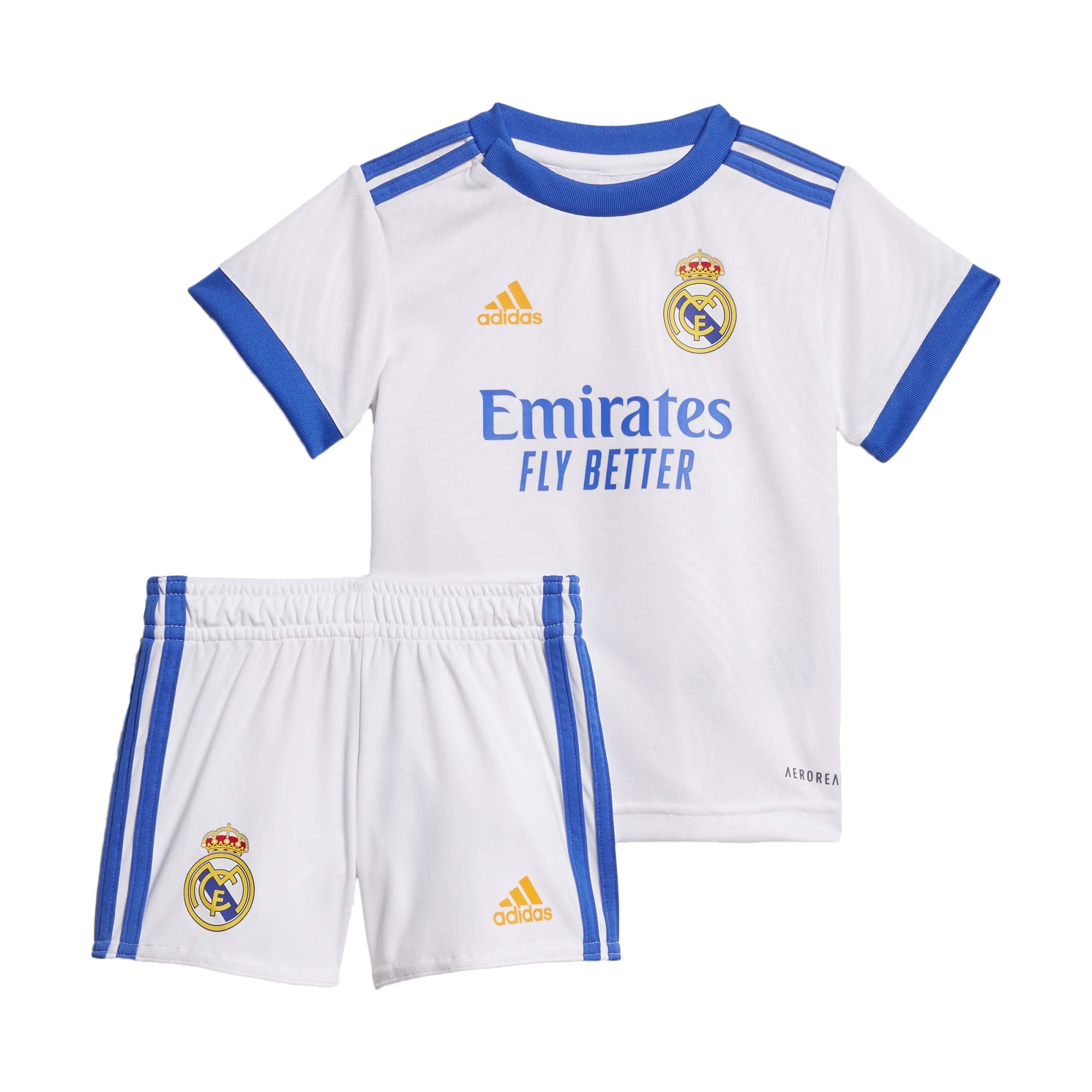 adidas Real Madrid 2021/22 Home Baby Kit White/Blue、mySite、bottomscart