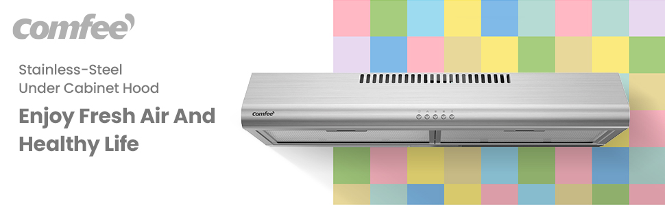 stainless steel range hood