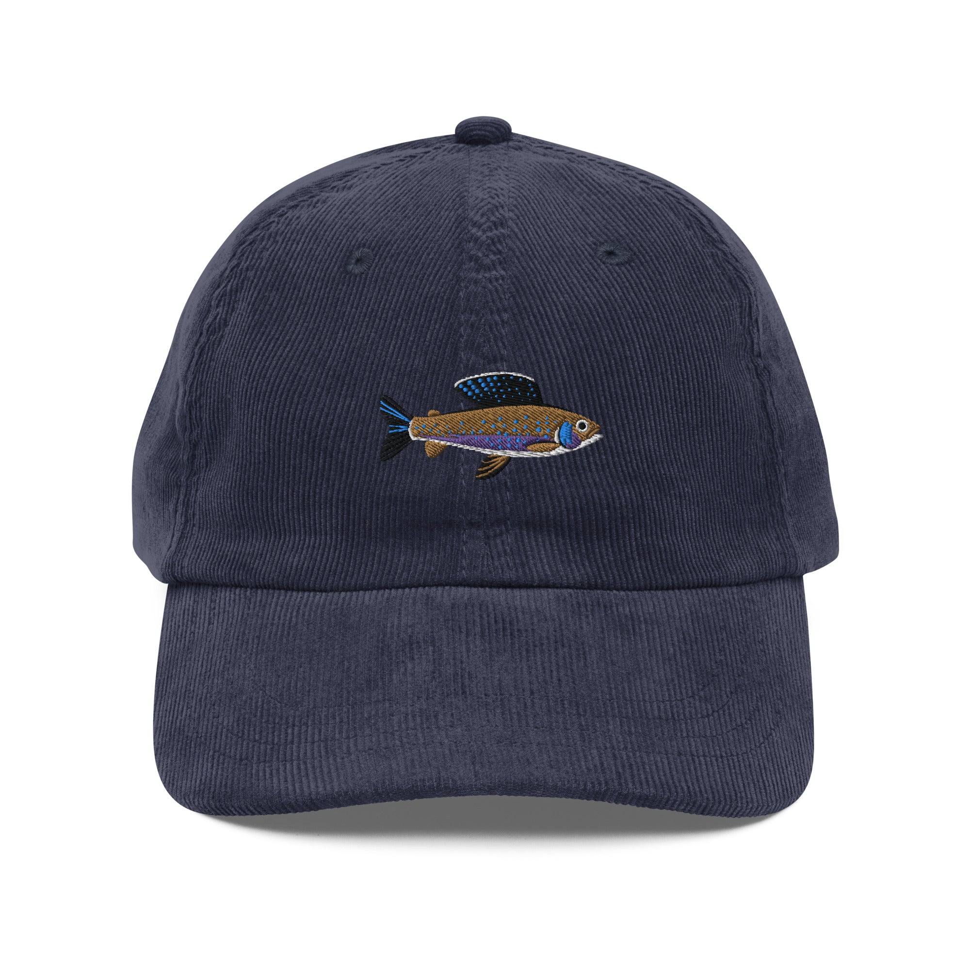 Grayling Embroidered Corduroy Dad Hat、mySite、solidvoid
