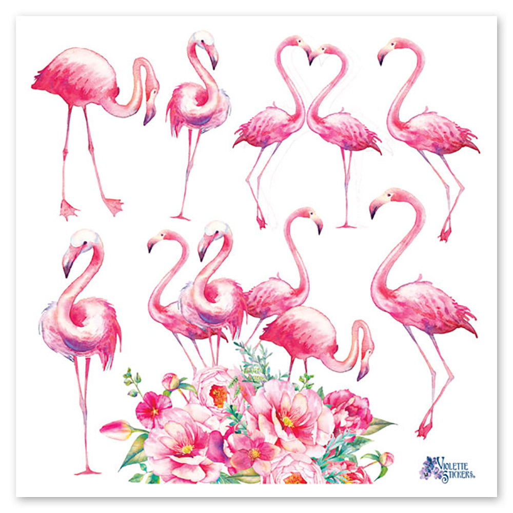 Flamingos Stickers、mySite、ghnorth