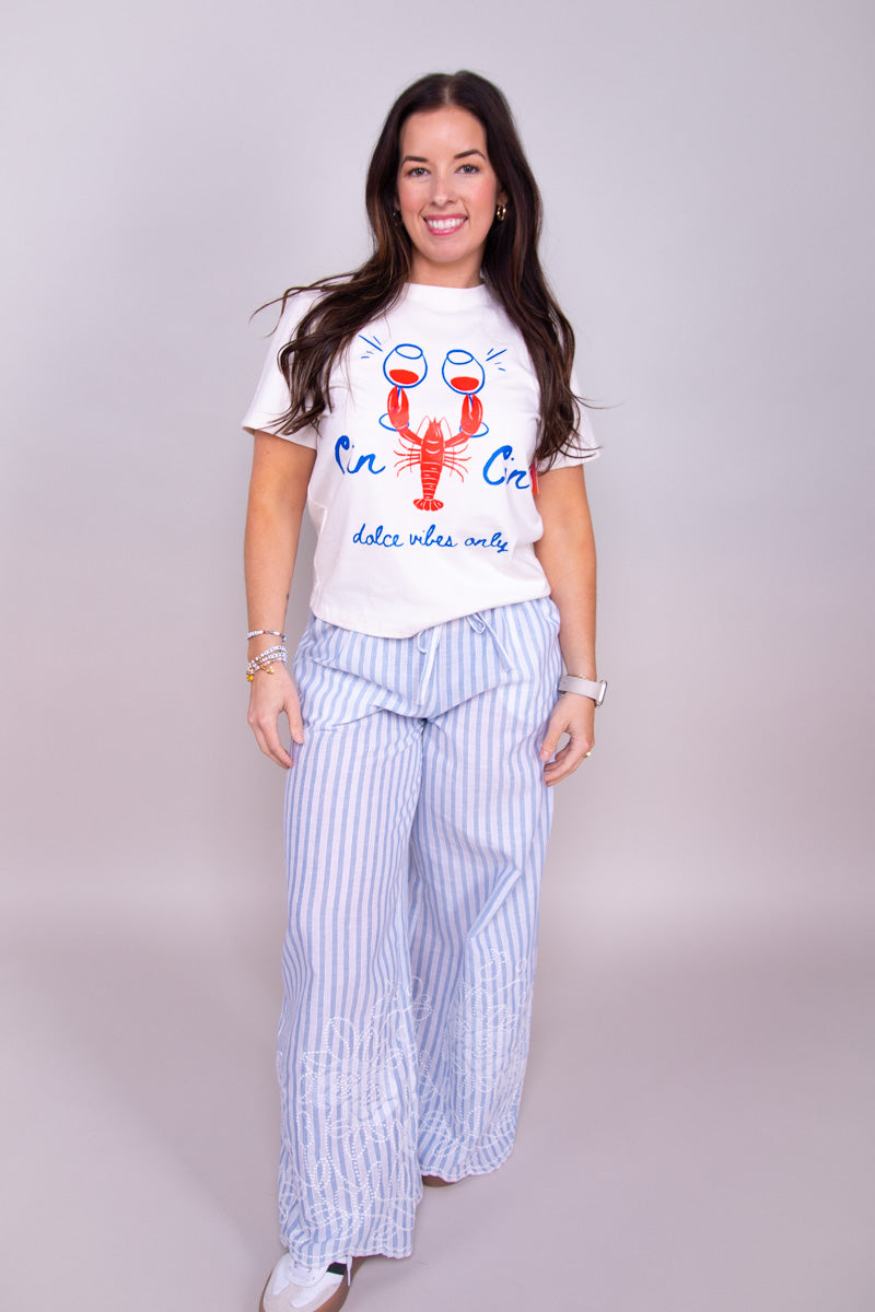 Dolce Vibes Only Lobster Graphic Tee、mySite、hinf8tx79