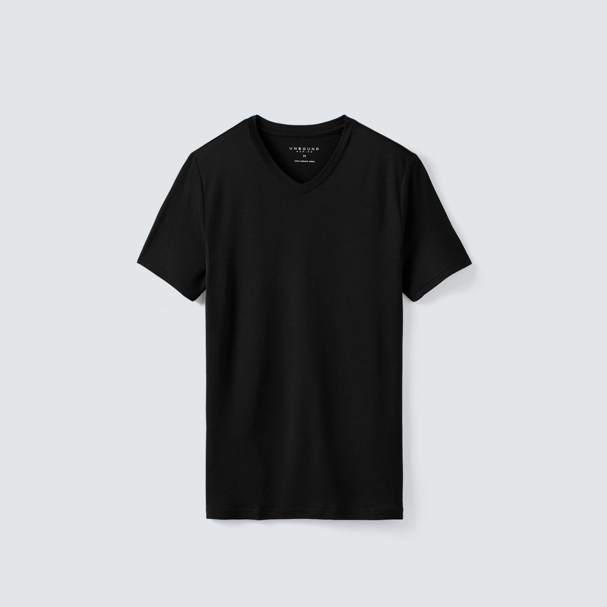 Men's Merino V-Neck T-Shirt、mySite、noshort