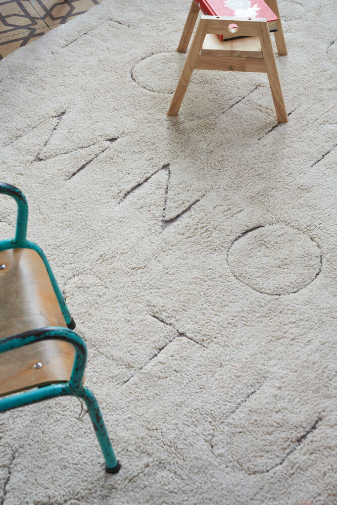 RUGCYCLED WASHABLE AREA RUG ABC、mySite、gigharbornorthrealestate