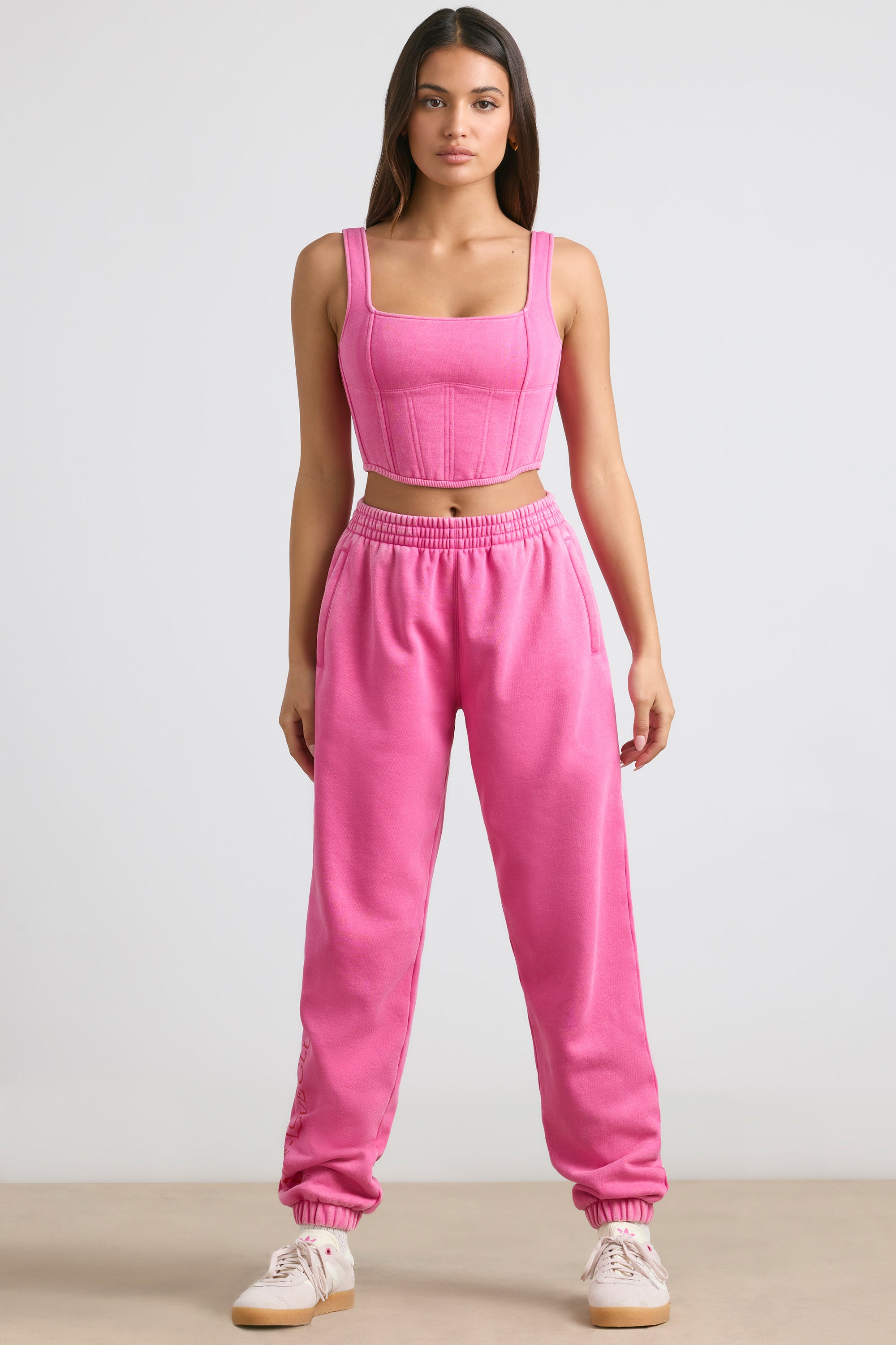 Oversized Joggers in Hot Pink、mySite、solidvoid