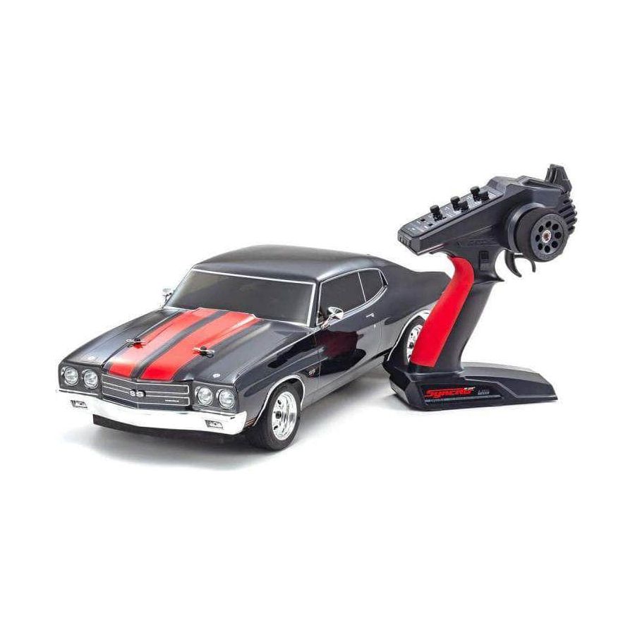  KYO34416T2, 1/10 EP Fazer Mk2 1970 Chevy Chevelle SS 454 LS6, Tuxedo Black - RTR、mySite、merchandisen