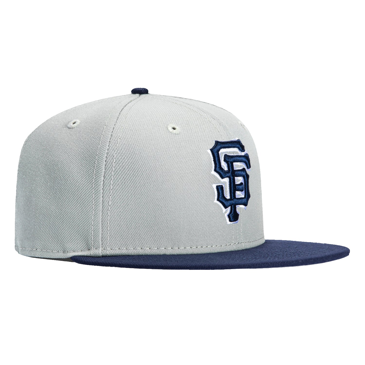 New Era 9Fifty San Francisco Giants Snapback Hat - Grey, Light Navy、mySite、vikingsvslions