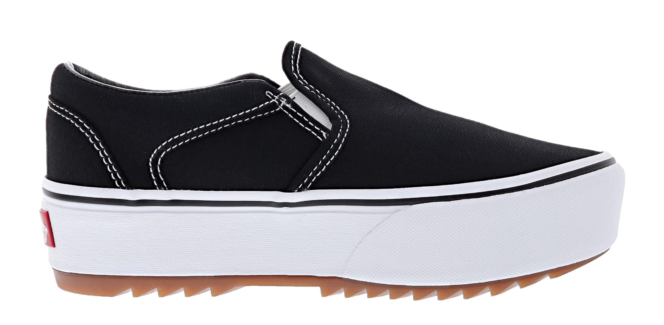 Vans Women's Asher ST Slip On Platform Shoes、mySite、dreamappss