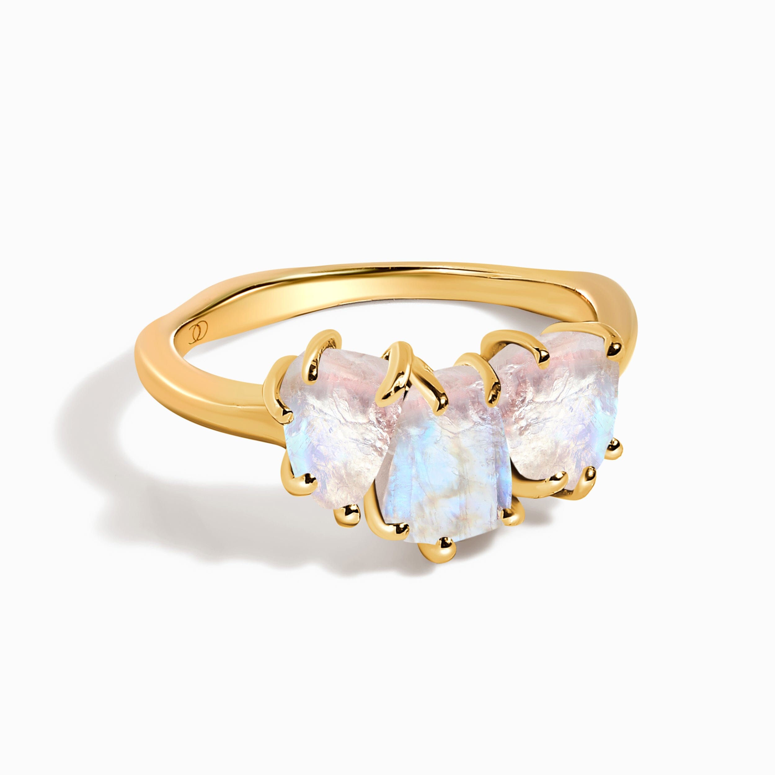 Raw Crystal Ring - Enchanted Moonstone、mySite、hinf8tx79