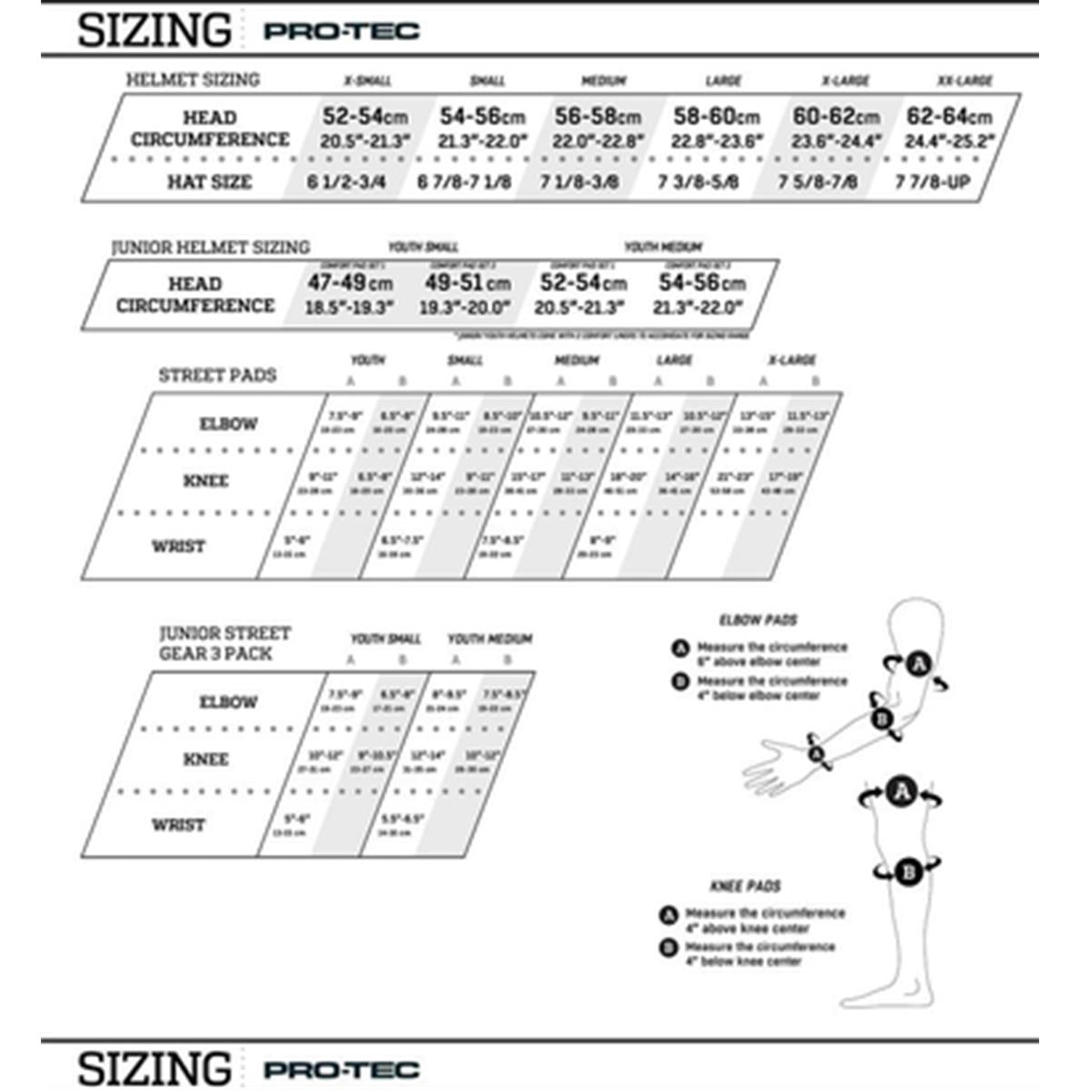  Pro-Tec Street Gear Jr 3 Pack - Red/White/Black、mySite、merchandisen