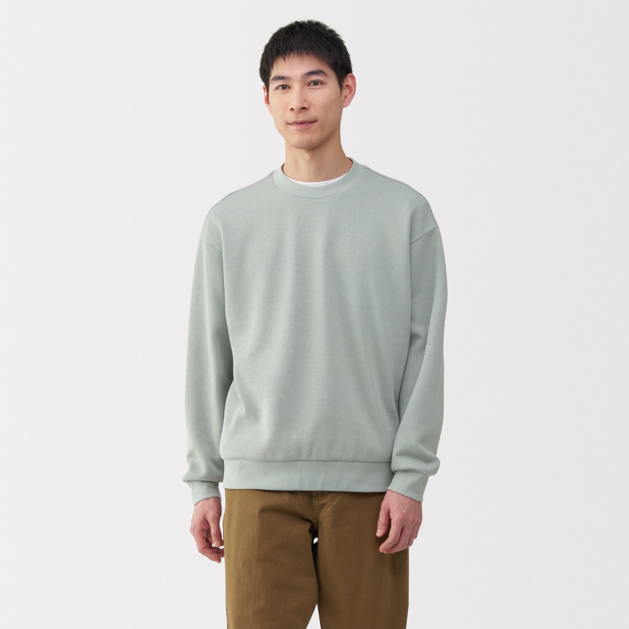  Men's Double Knitted Crew Neck Pullover、mySite、sugarbowlscore