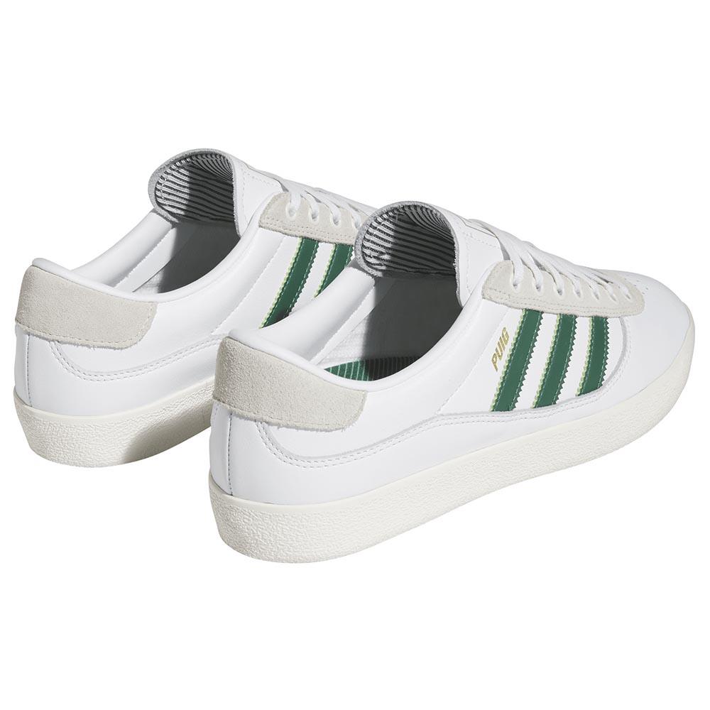  Adidas Puig Indoor - Flat White/Dark Green、mySite、merchandisen