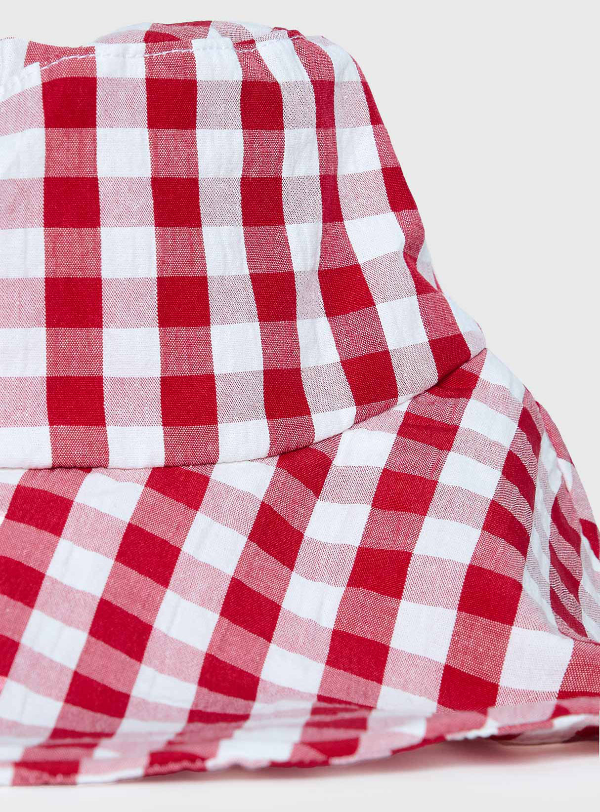 Leina Hat Red Gingham、mySite、solidvoid