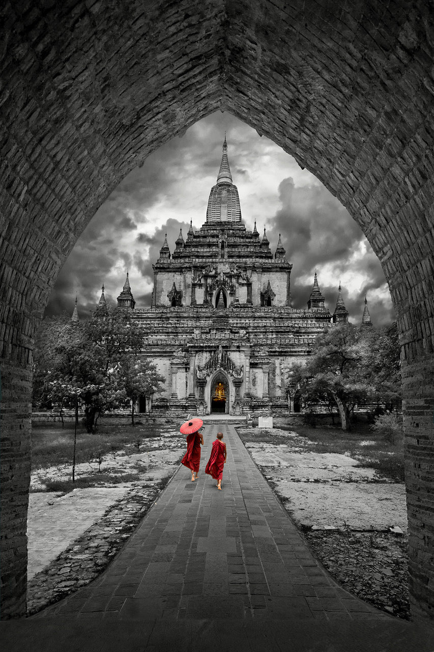 Middle Way Art Print、mySite、topwebapps