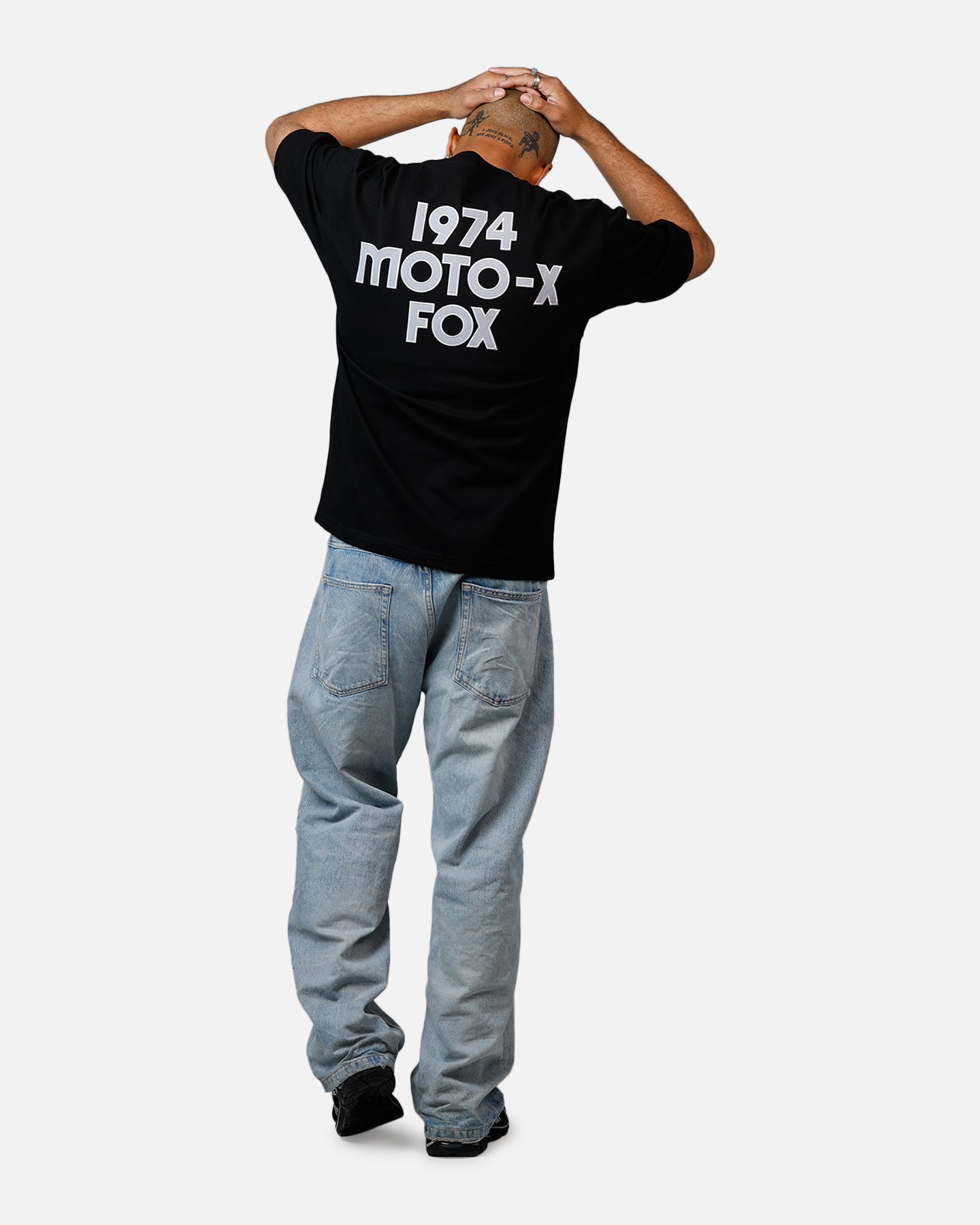Fox Racing Moto-X Oversized T-Shirt Black、mySite、zt4zffjzw