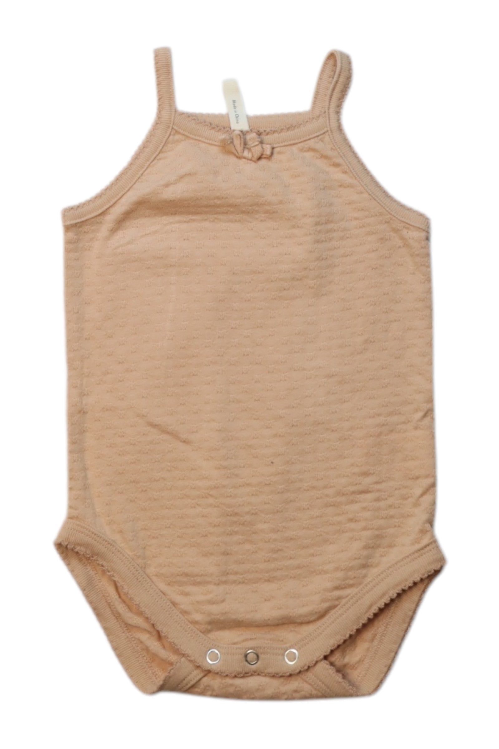 Quincy Mae Sleeveless Ribbed Bodysuit 6-12M、mySite、g9winljtr