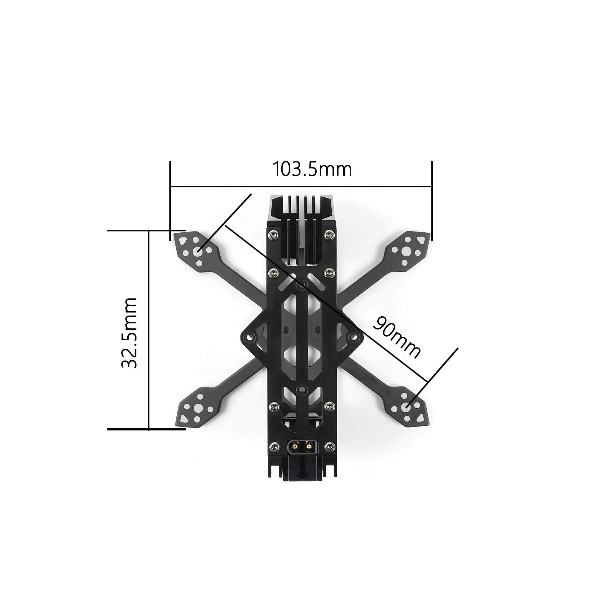  YMZFPV Eagle1 2 Frame Kit + 2.4 Antenna、mySite、merchandisen
