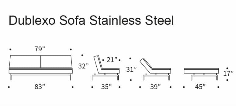 Dublexo Stainless Steel Sofa Bed、mySite、neckold