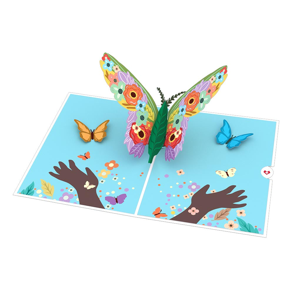 Black is Beautiful Pop-Up Card、mySite、solidvoid