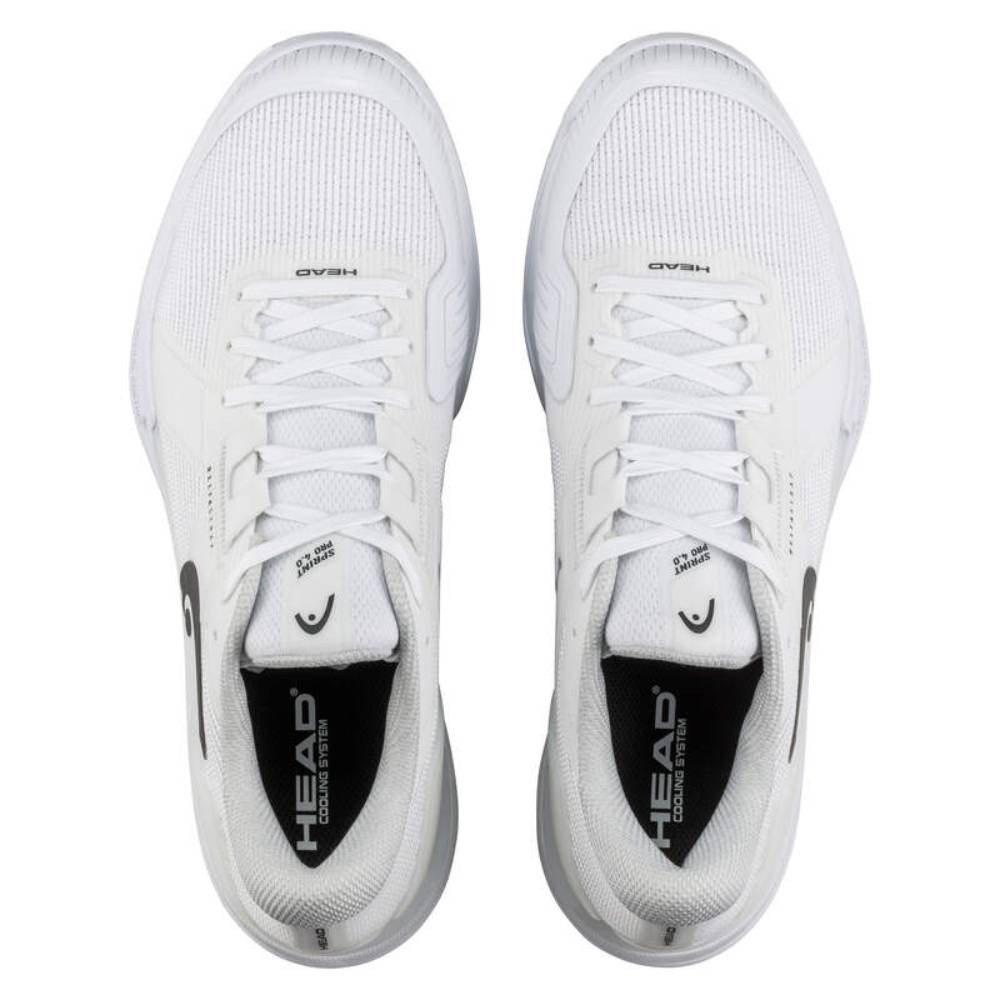 Head Sprint Pro 4.0 Men's Tennis Shoe (White/Black)