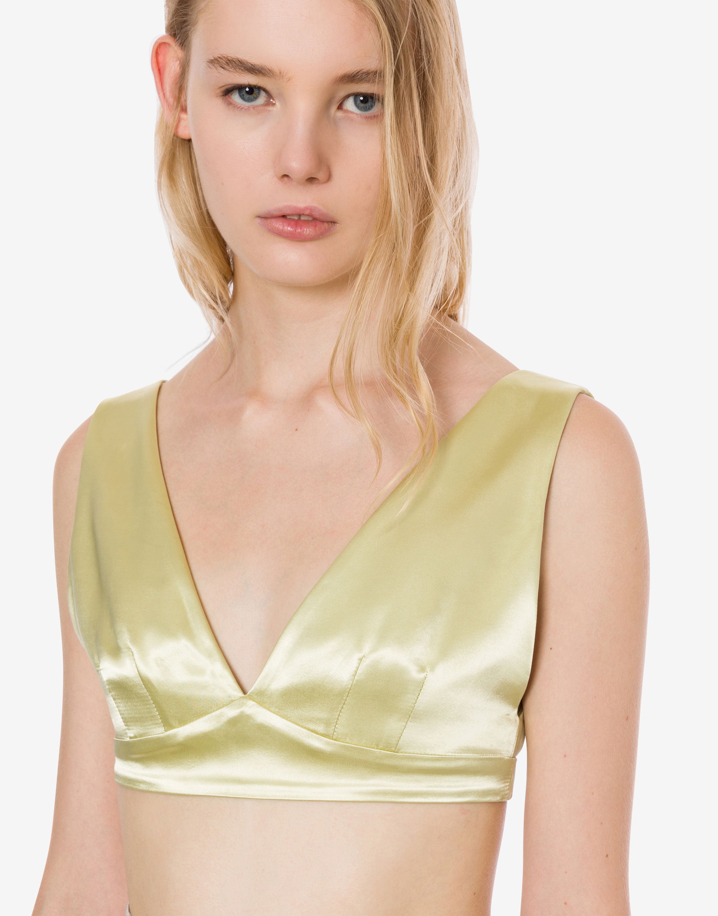 Micro top in raso、mySite、aoinhome