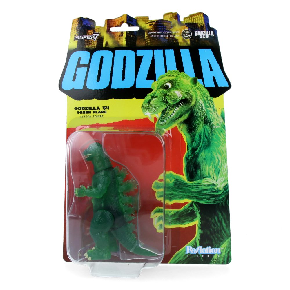  Godzilla (Semi-Clear Green Version) - Toho ReAction Figures Wave 7、mySite、greenlandpopulation