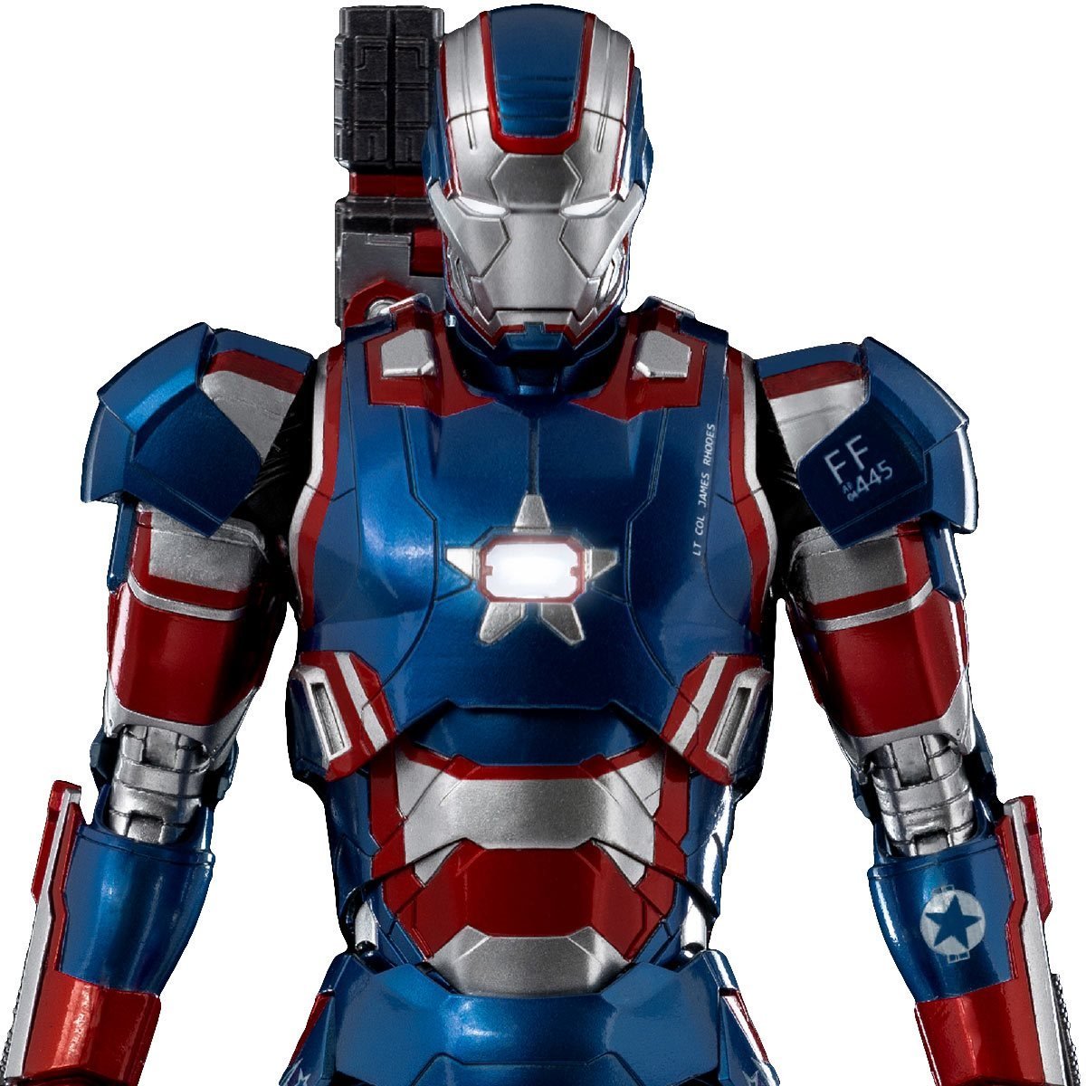 Marvel Studios: The Infinity Saga DLX Iron Patriot Action Figure、mySite、hgirdovlk
