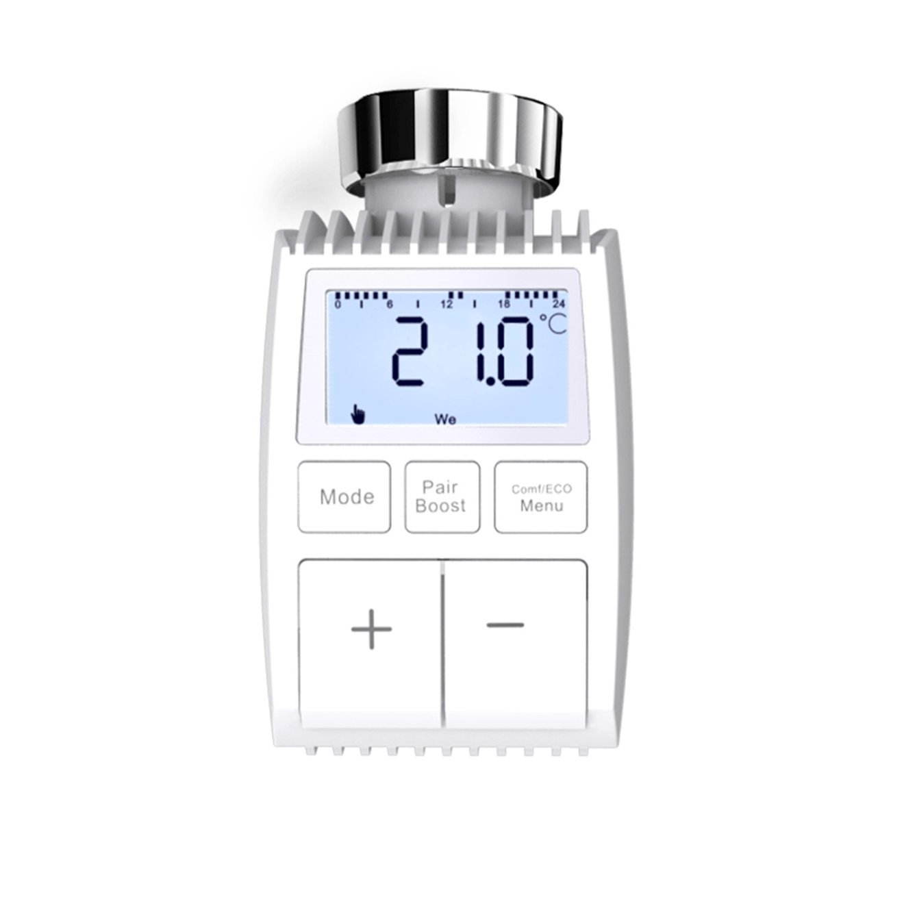 Smart Programmable Radiator Actuator Valve Tuya ZigBee3.0 Round Screen Thermostat Temperature Controller、mySite、fannypackpong