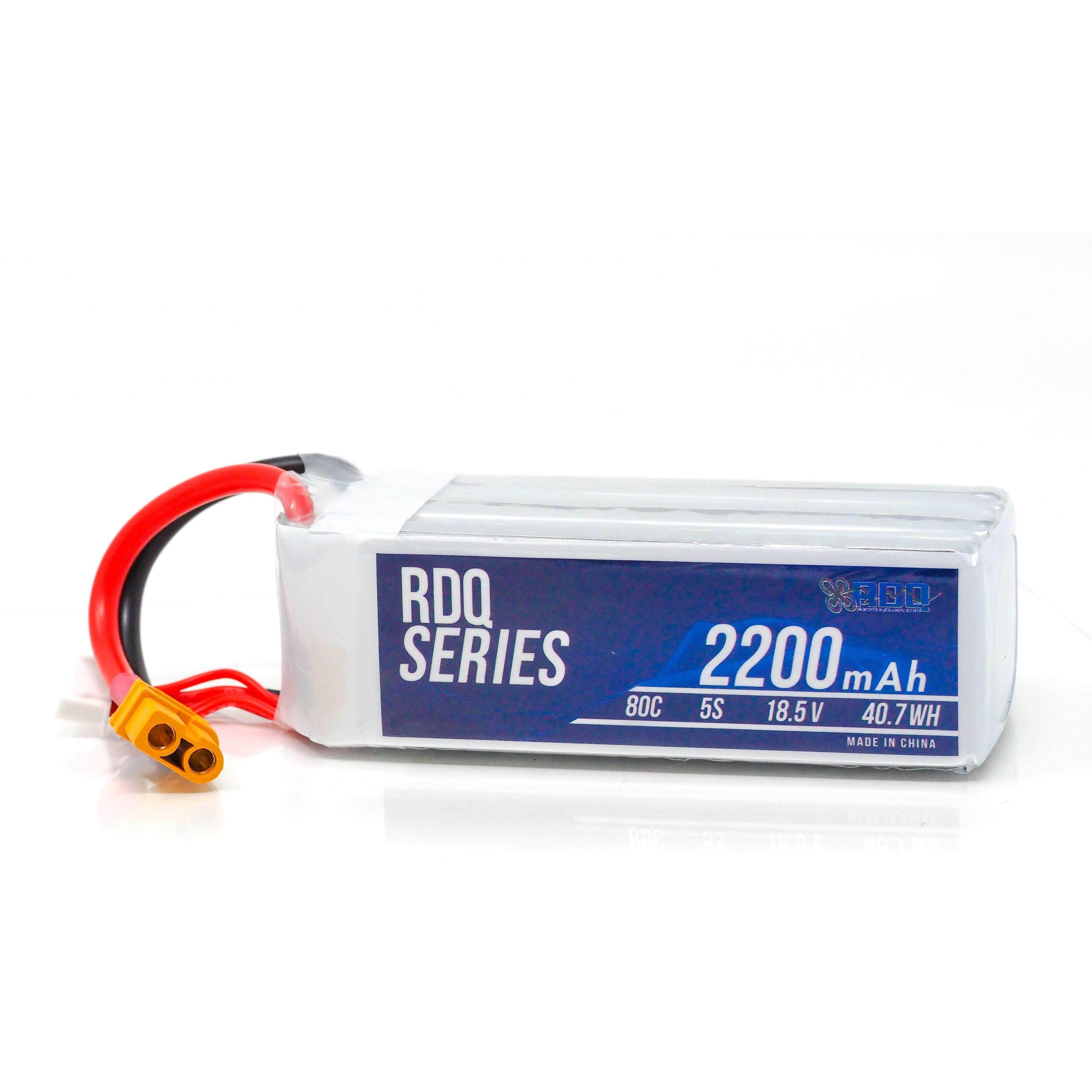  RDQ Series 18.5V 5S 2200mAh 80C Long Range LiPo Battery - XT60、mySite、merchandisen