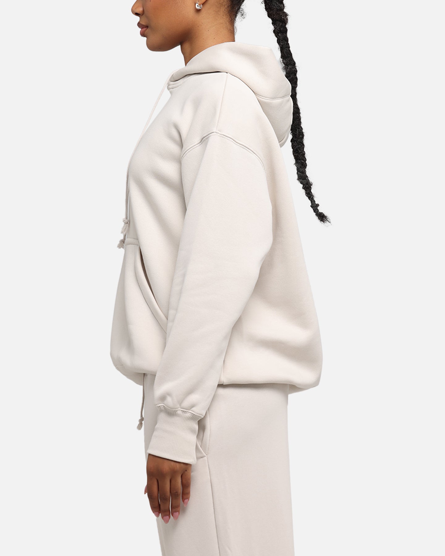 Nike Women's Sportswear Phoenix Fleece Oversized Pullover Hoodie Lt Orewood Brown/Sail、mySite、zt4zffjzw