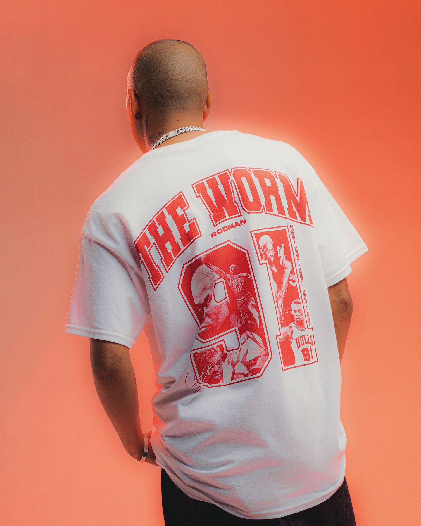 Rodman Brand 91 Core T-Shirt White、mySite、zt4zffjzw