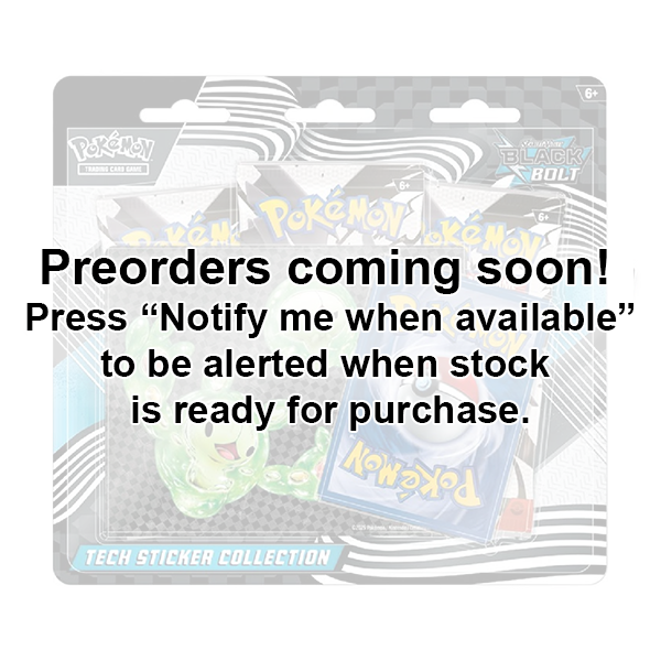Pokémon TCG: Black Bolt: Tech Sticker Collection、mySite、waistdrama