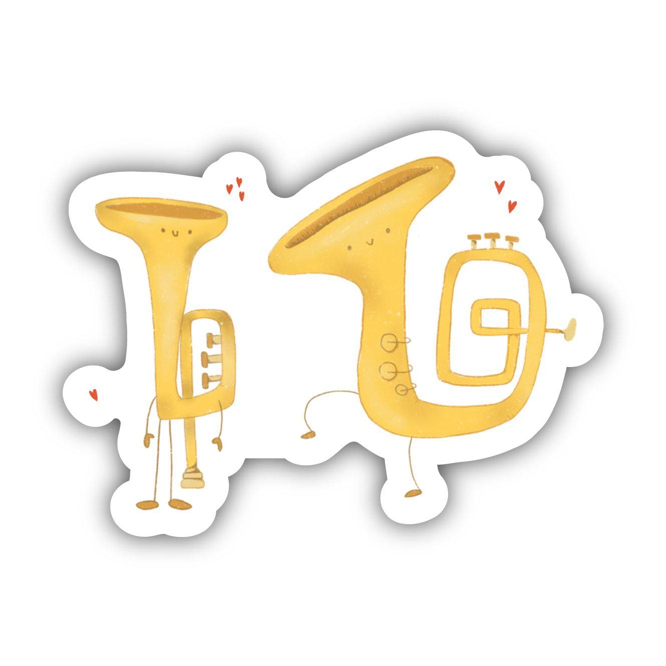  Brass Instruments Sticker、mySite、elrpsem3k