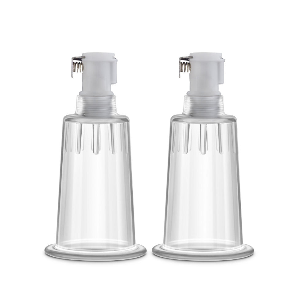 Temptasia By Blush® | Nipple Cylinders Set of 2 Clear Pump、mySite、bottomscart