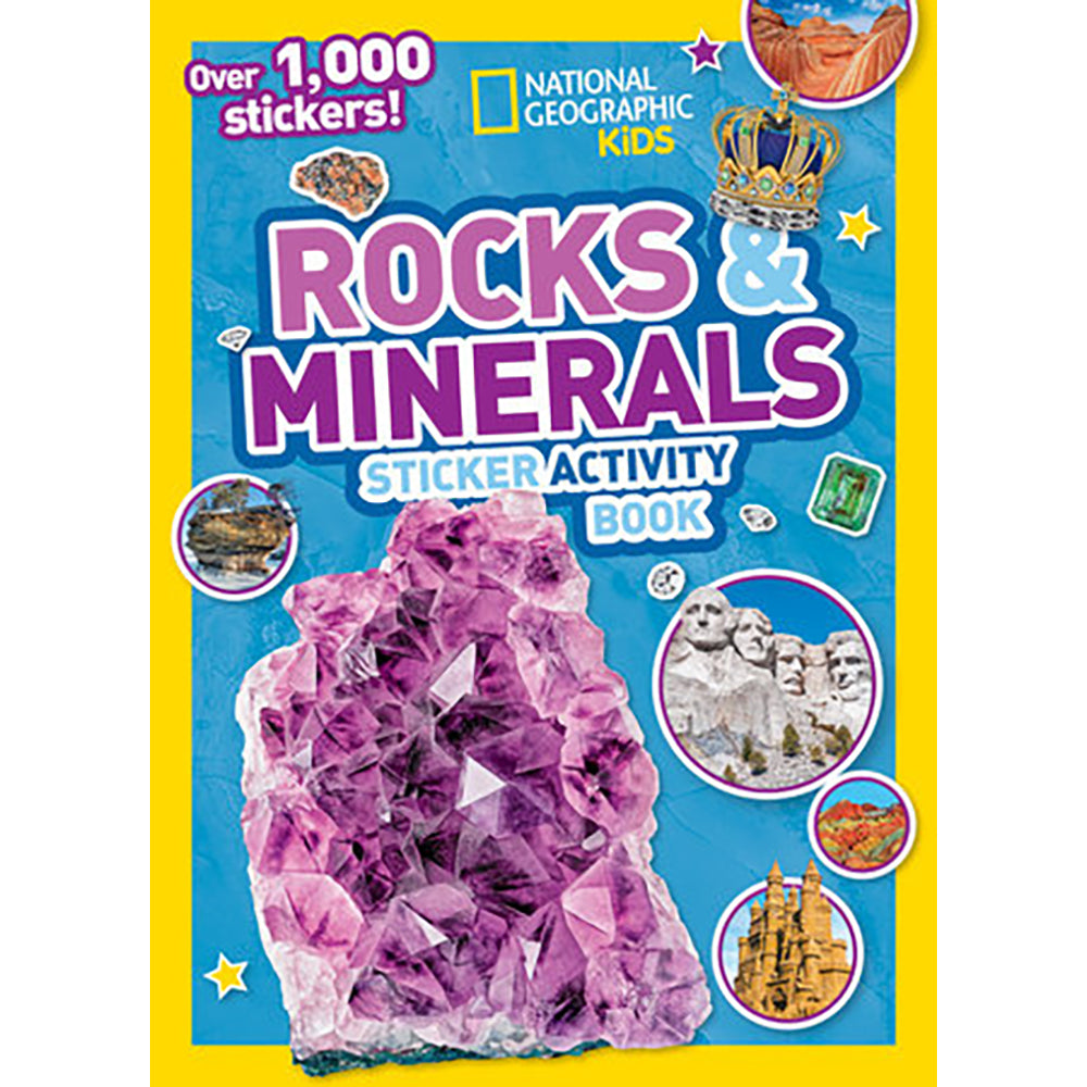  National Geographic Rocks & Minerals Sticker Activity Book、mySite、ghnorth
