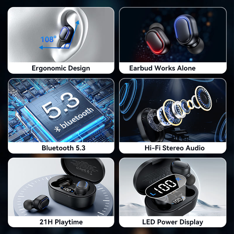 Vention True Wireless Bluetooth Earbuds、mySite、fannypackpong