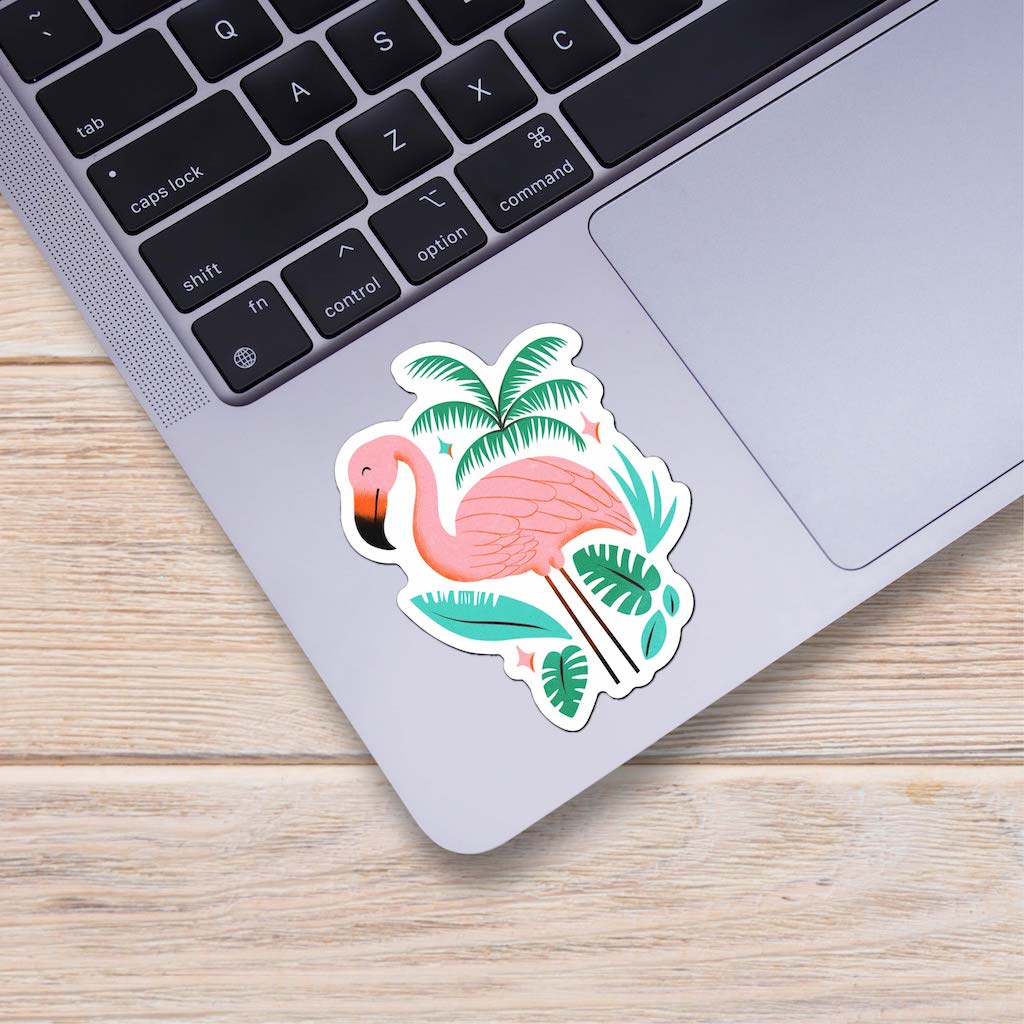 Spring Flamingo Sticker、mySite、elrpsem3k