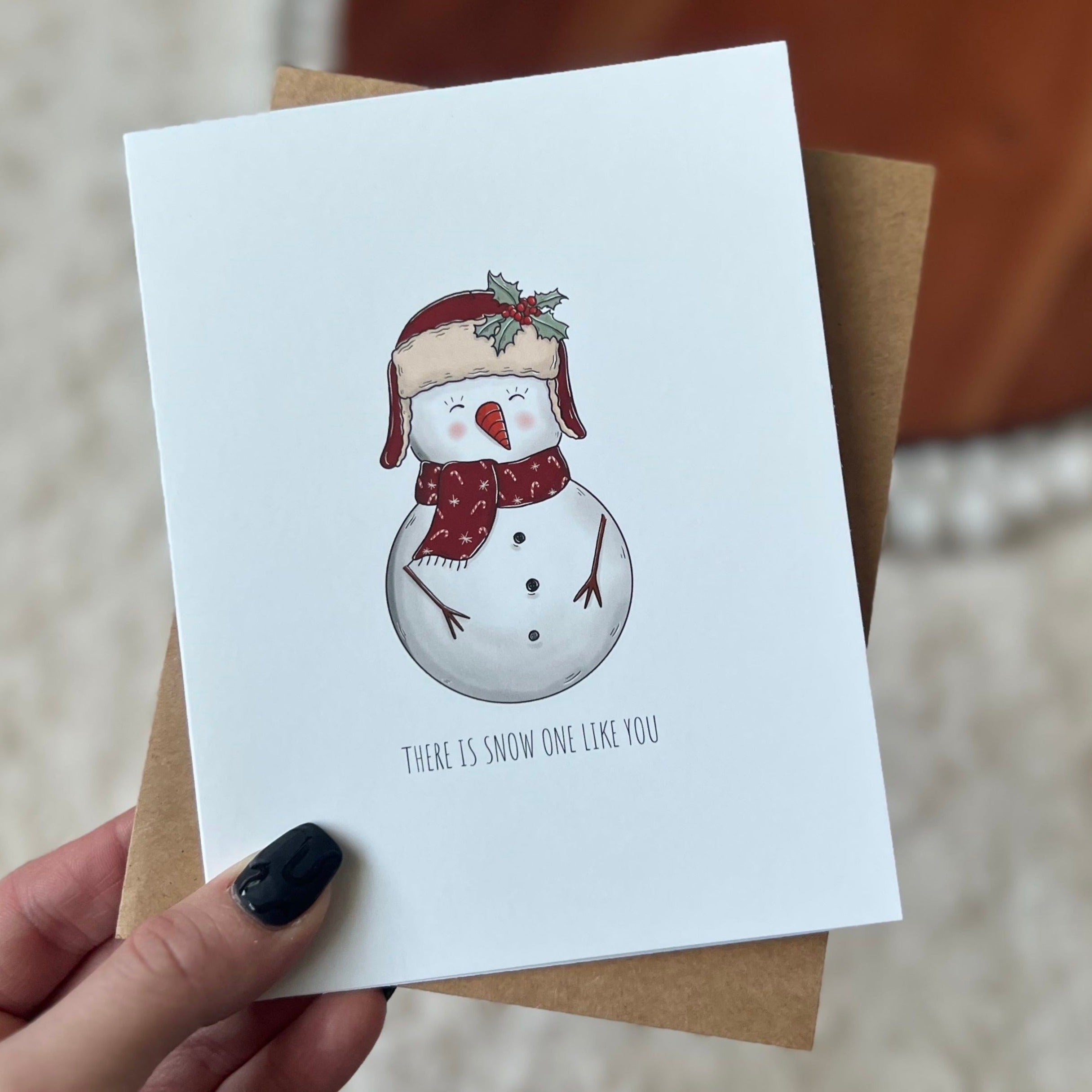  There Is Snow One Like You Holiday Greeting Card、mySite、ghnorth