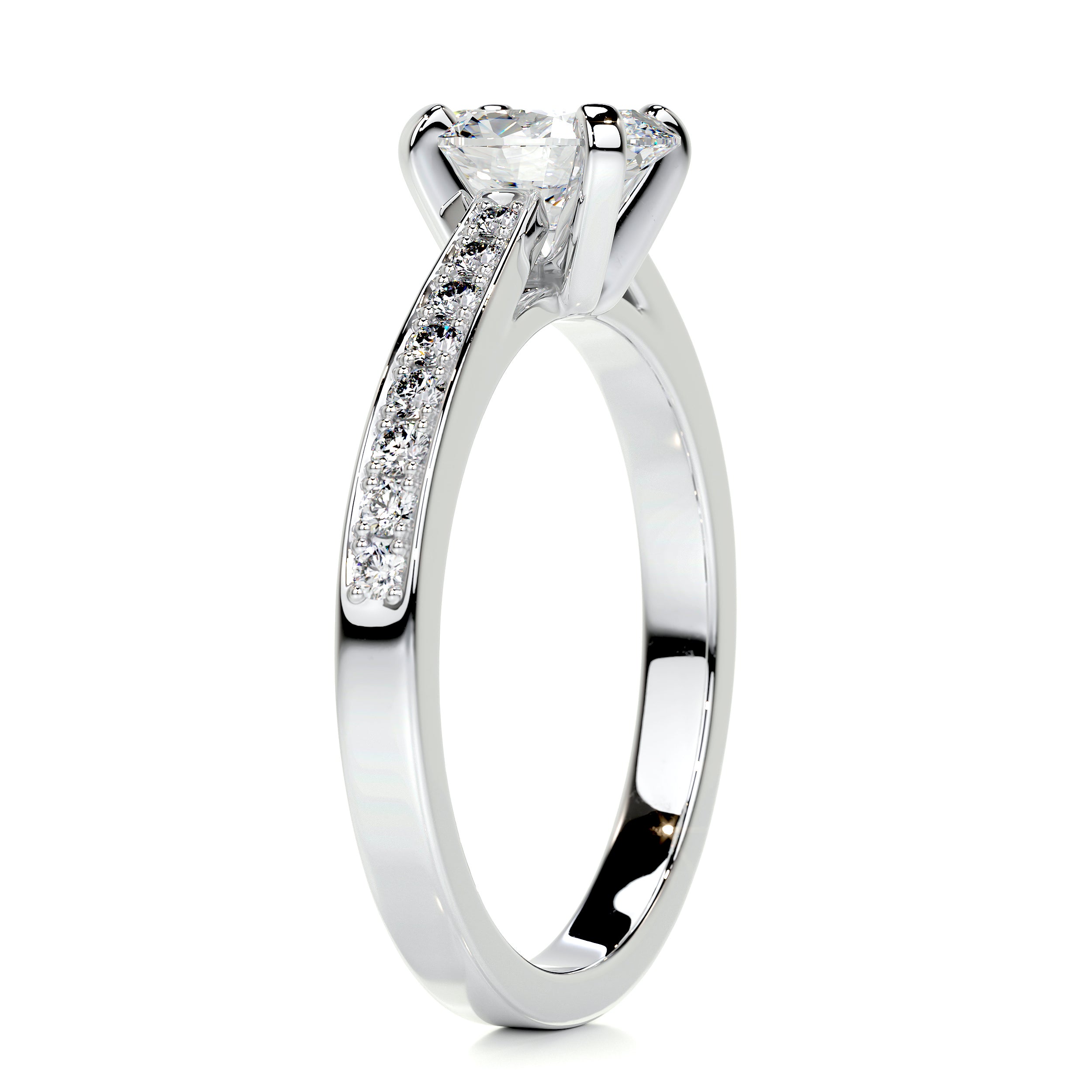 Talia Diamond Engagement Ring -14K White Gold、mySite、hinf8tx79