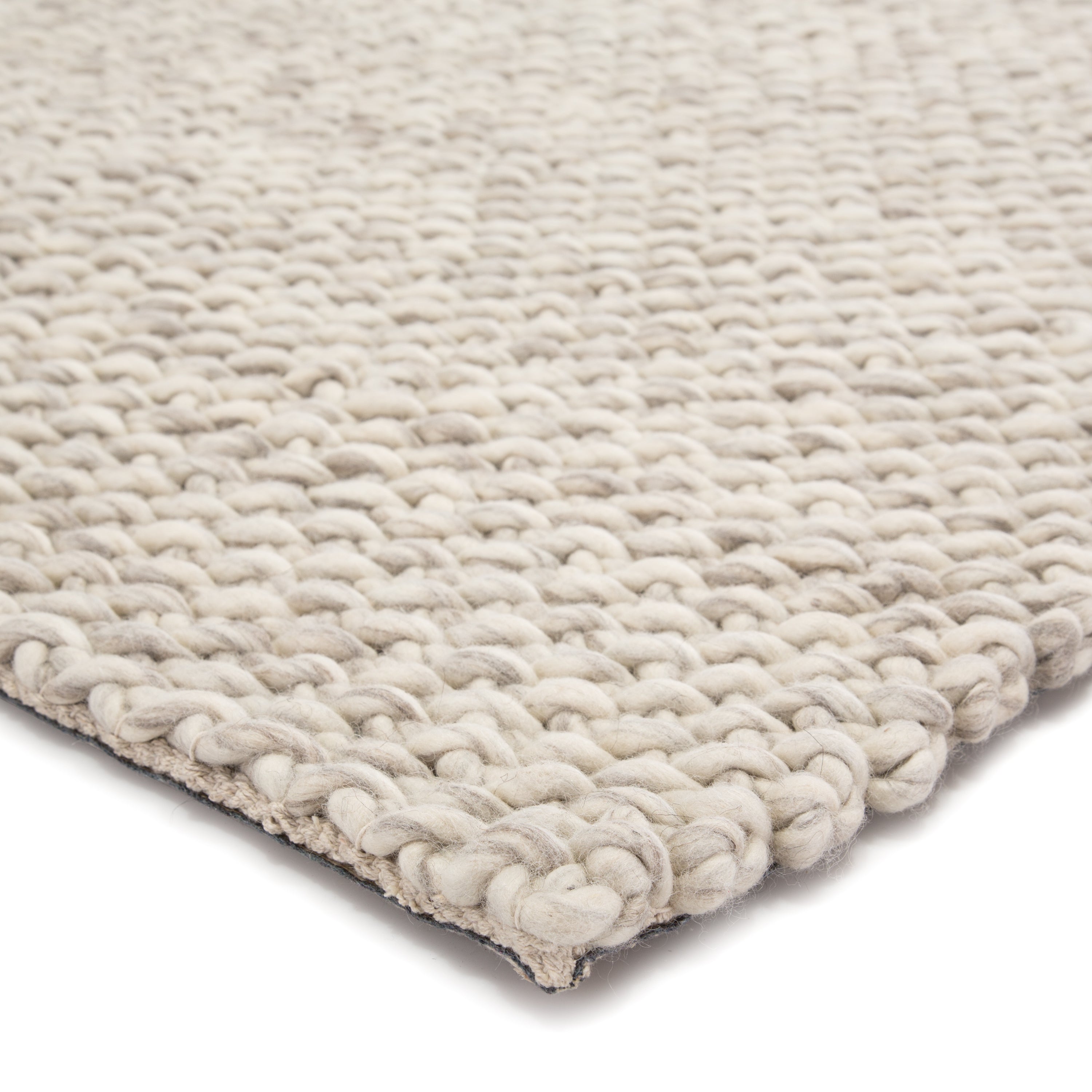 Alta Handmade Solid Gray White Area Rug、mySite、gigharbornorthrealestate
