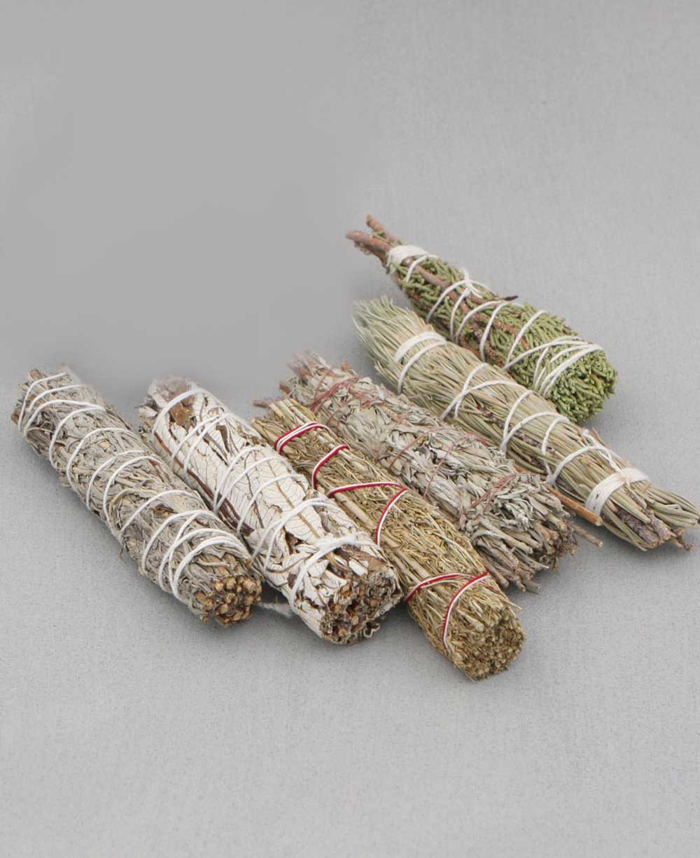 Smudge Stick Variety Kit, Set of 6 Sacred Herbs、mySite、topwebapps