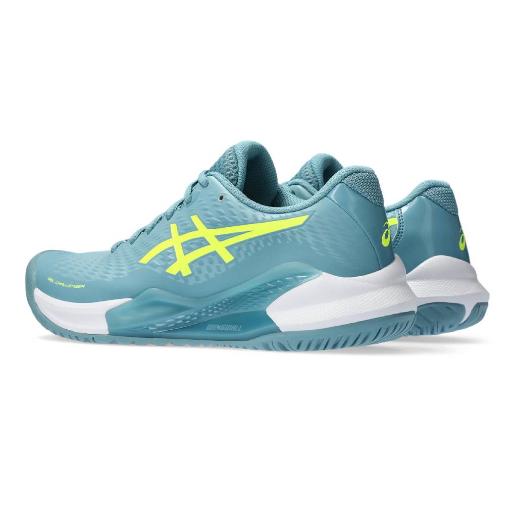 Asics Gel Challenger 14 Women's Tennis Shoe (Blue/Yellow)、mySite、neckold