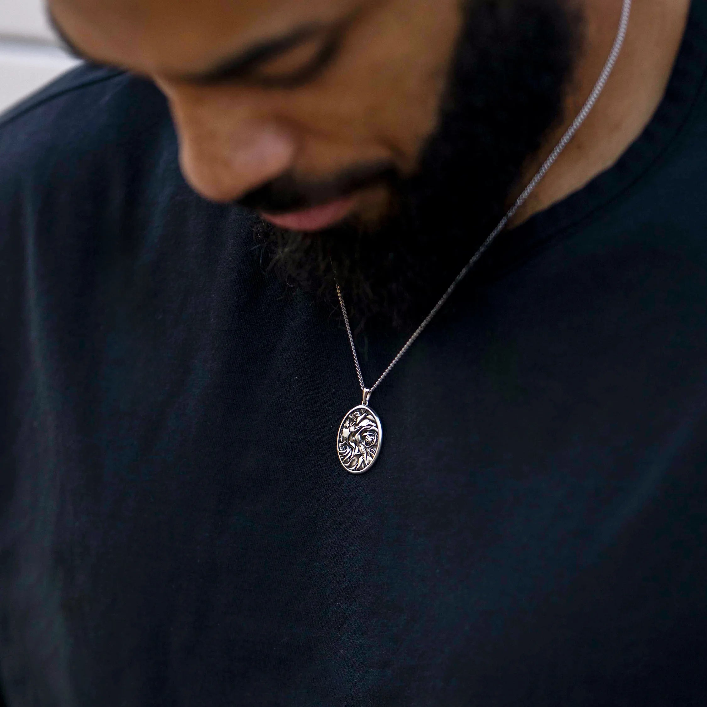  Rose Amulet Set - Sterling Silver Set